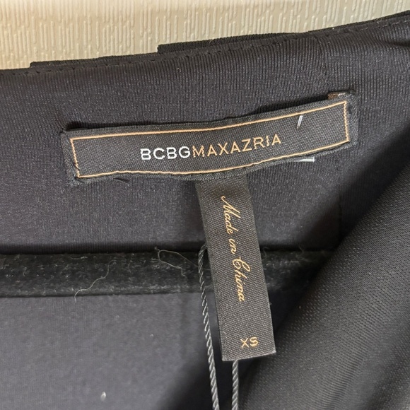 BCBGMAXAZRIA Black Cocktail Dress SZ XS NWT - Picture 7 of 9